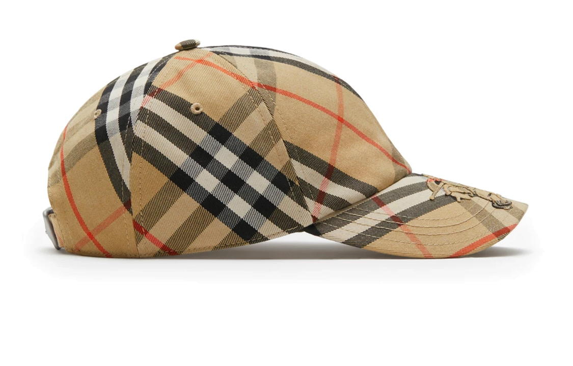 Lookbook Burberry 印花聚酯棉棕色帽 情侶款 男女通用 80857231
