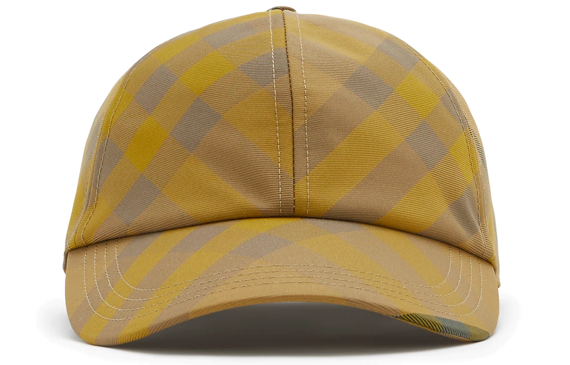Burberry Printed Striped Cap Polyester Cotton Brown for Men. 80826711