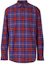 Buy Burberry Purple Check Long Sleeve Shirt with Pearl Buttons 80237731