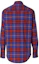 Lookbook Burberry Purple Check Long Sleeve Shirt with Pearl Buttons 80237731