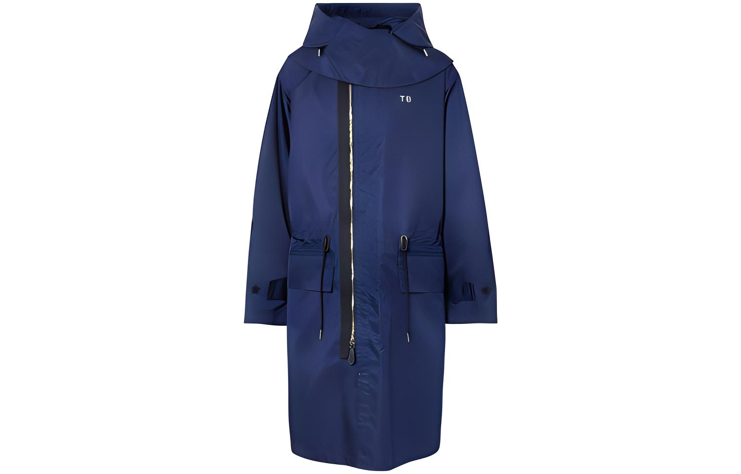Burberry Purple ECONYL® Parka with Detachable Hood and Logo Design. 80385851