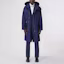 Lookbook 博柏利紫色ECONYL®可拆帽徽标设计派克大衣 80385851