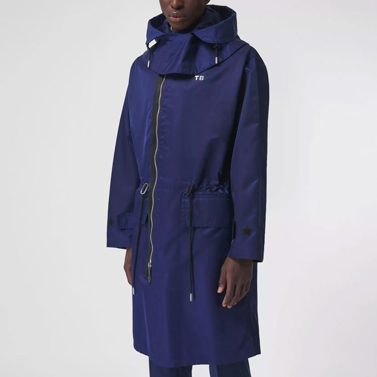 Burberry Purple ECONYL® Parka with Detachable Hood and Logo Design. 80385851 圖 4