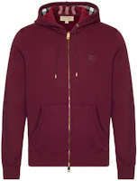 Burberry Purple Logo Zip-Up Hoodie 40502451 Burberry Purple Logo Zip-Up Hoodie 40502451