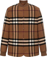 Burberry Quilted Check Wool-Blend Flight Jacket SS23 Classic Beige 80713781 Burberry Quilted Check Wool-Blend Flight Jacket SS23 Classic Beige 80713781