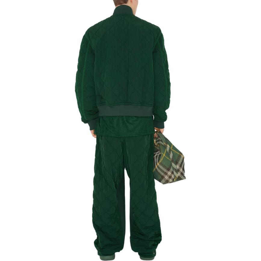 Purchase Burberry綠色刺繡菱格拉鍊外套 80838091