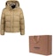 Sizing Burberry Quilted Hooded Down Jacket Beige 81052261