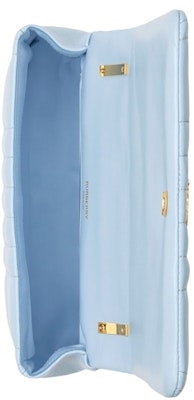 博柏利小款淺藍色菱格紋皮革Lola包 Lookbook 博柏利小款淺藍色菱格紋皮革Lola包