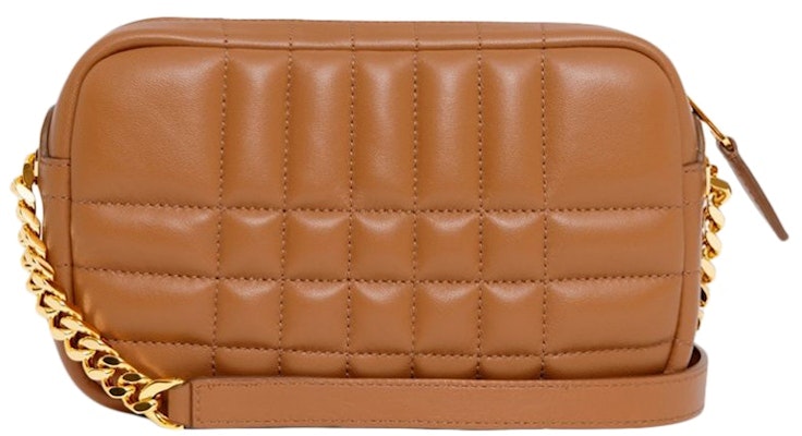 バーバリーキルテッドレザー ミニローラ カメラバッグ メープルブラウン/ゴールドトーン Order バーバリーキルテッドレザー ミニローラ カメラバッグ メープルブラウン/ゴールドトーン