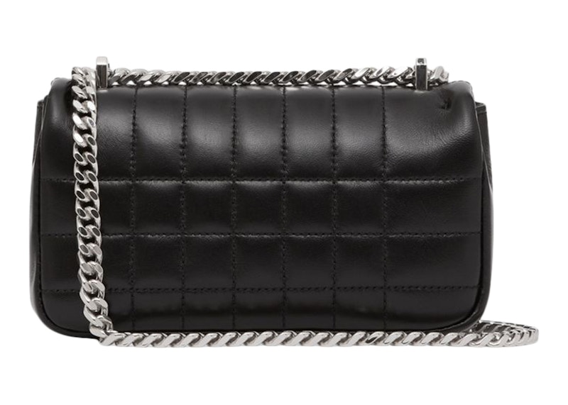 Order 버버리 퀼팅 레더 미니 롤라 크로스백 블랙/실버 (48 characters)
