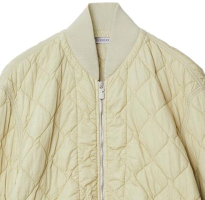 巴宝莉菱格长袖棉夹克 纯白色外套 80838131 Sizing 巴宝莉菱格长袖棉夹克 纯白色外套 80838131