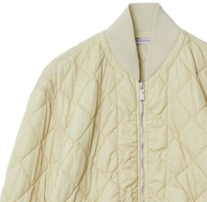 巴宝莉菱格长袖棉夹克 纯白色外套 80838131 Cheap 巴宝莉菱格长袖棉夹克 纯白色外套 80838131