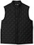 Buy Burberry Quilted Stand Collar Vest Black Single-Breasted Design. 80841911