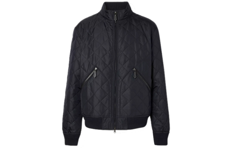 Burberry Quilted Thermoregulated Jacket Navy Blue () 80213911