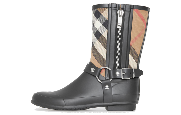 Burberry Rain Boots 'Black Check'