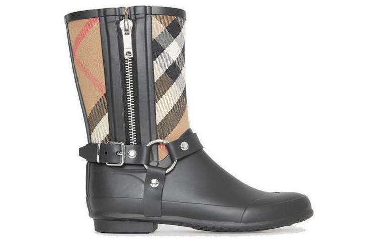 Burberry Rain Boots 'Black Check' 圖 2