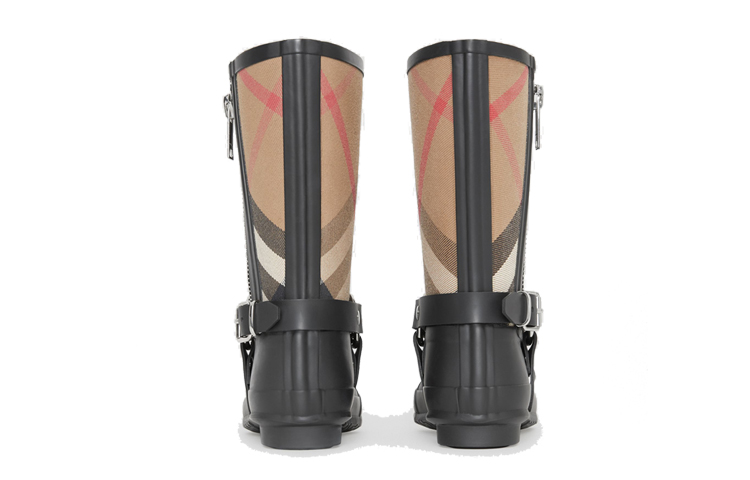 Burberry Rain Boots 'Black Check' 圖 4