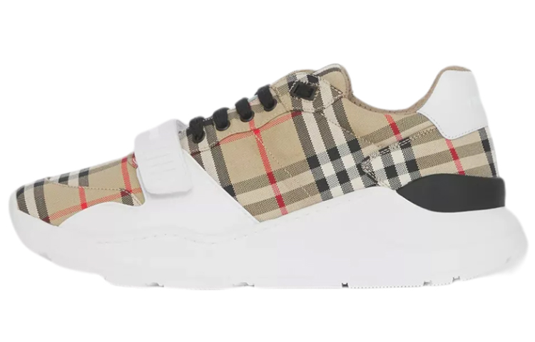 Buy Burberry Ramsey Vintage Cek Suede Kulit Arsip Beige Putih 80485771