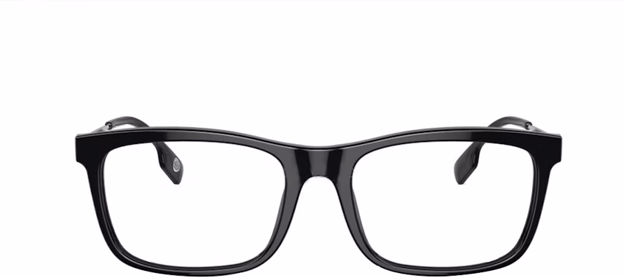 Burberry 長方形黑色金屬Logo鏡腳光學眼鏡 男女適用。 BE23843001 Lookbook Burberry 長方形黑色金屬Logo鏡腳光學眼鏡 男女適用。 BE23843001