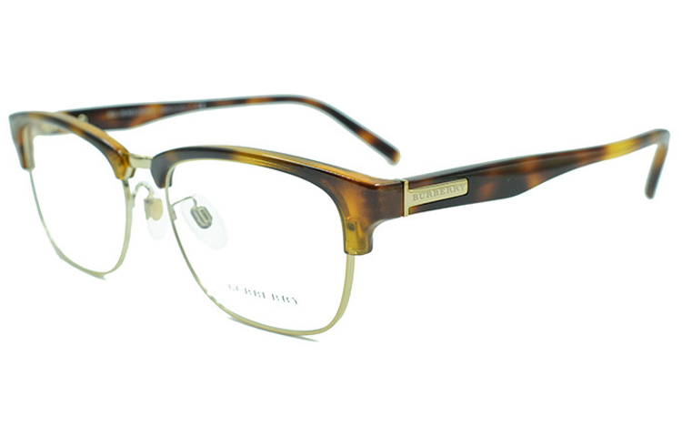 Burberry Rectangular Optical Glasses Frame - Acetate & Metal, Asian Fit 2238D-3316