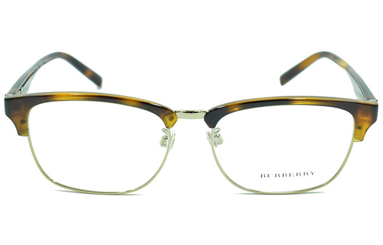 Burberry Rectangular Optical Glasses Frame - Acetate & Metal, Asian Fit 2238D-3316 圖 3