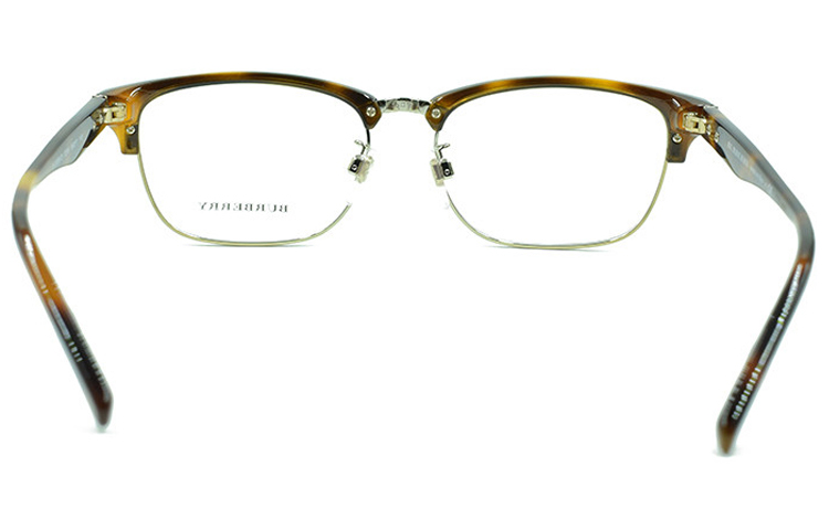 Burberry Rectangular Optical Glasses Frame - Acetate & Metal, Asian Fit 2238D-3316 圖 5
