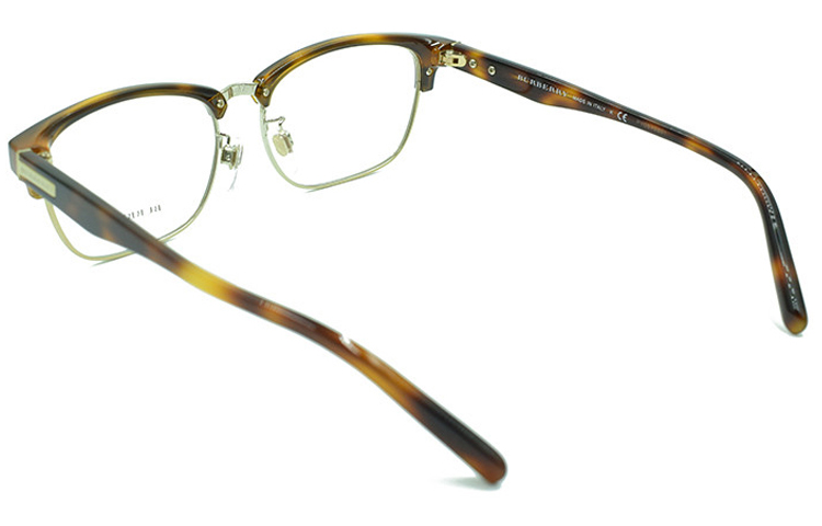 Burberry Rectangular Optical Glasses Frame - Acetate & Metal, Asian Fit 2238D-3316 圖 6