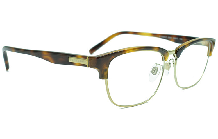 Burberry Rectangular Optical Glasses Frame - Acetate & Metal, Asian Fit 2238D-3316 圖 7