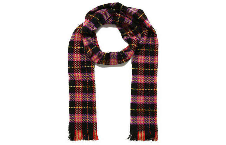 Burberry Red Check Wool Scarf Unisex Couples New Year Edition 4078329 圖 3