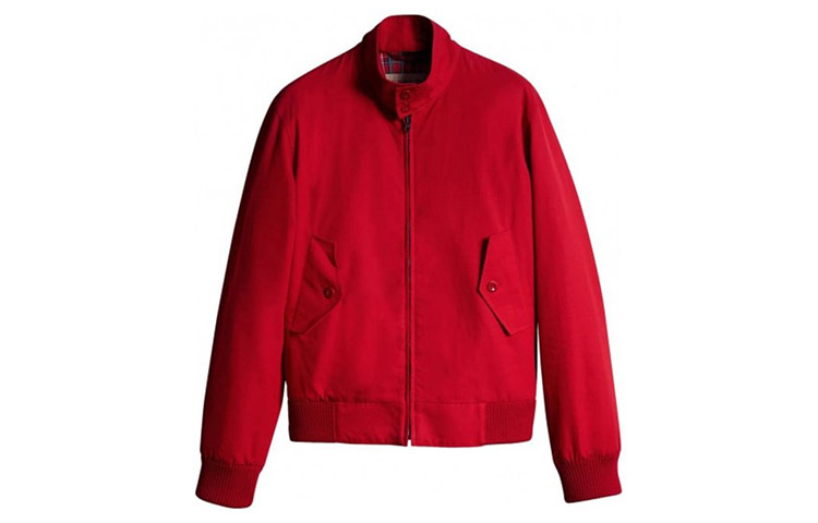 Burberry Red Chest Logo Jacket 80008621
