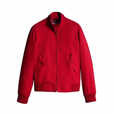 Burberry Red Chest Logo Jacket 80008621