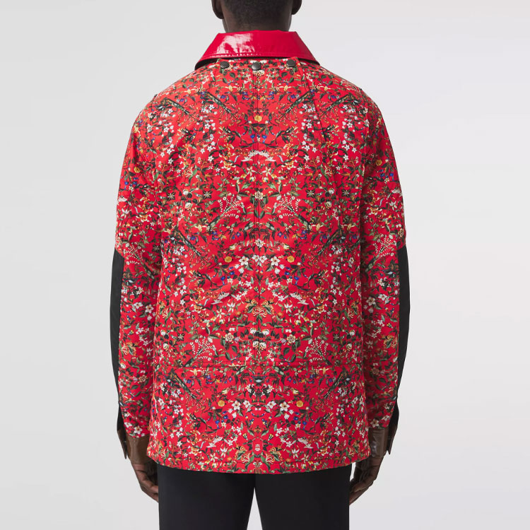 Purchase 博柏利红色花卉印花单排扣休闲夹克. 80423741