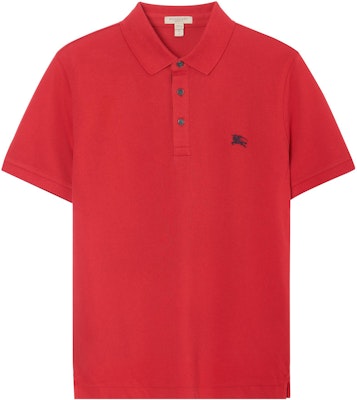 버버리 레드 로고 캐주얼 폴로 셔츠 40551261 Buy 버버리 레드 로고 캐주얼 폴로 셔츠 40551261