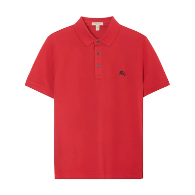 Burberry Red Logo Casual Polo Shirt 40551261