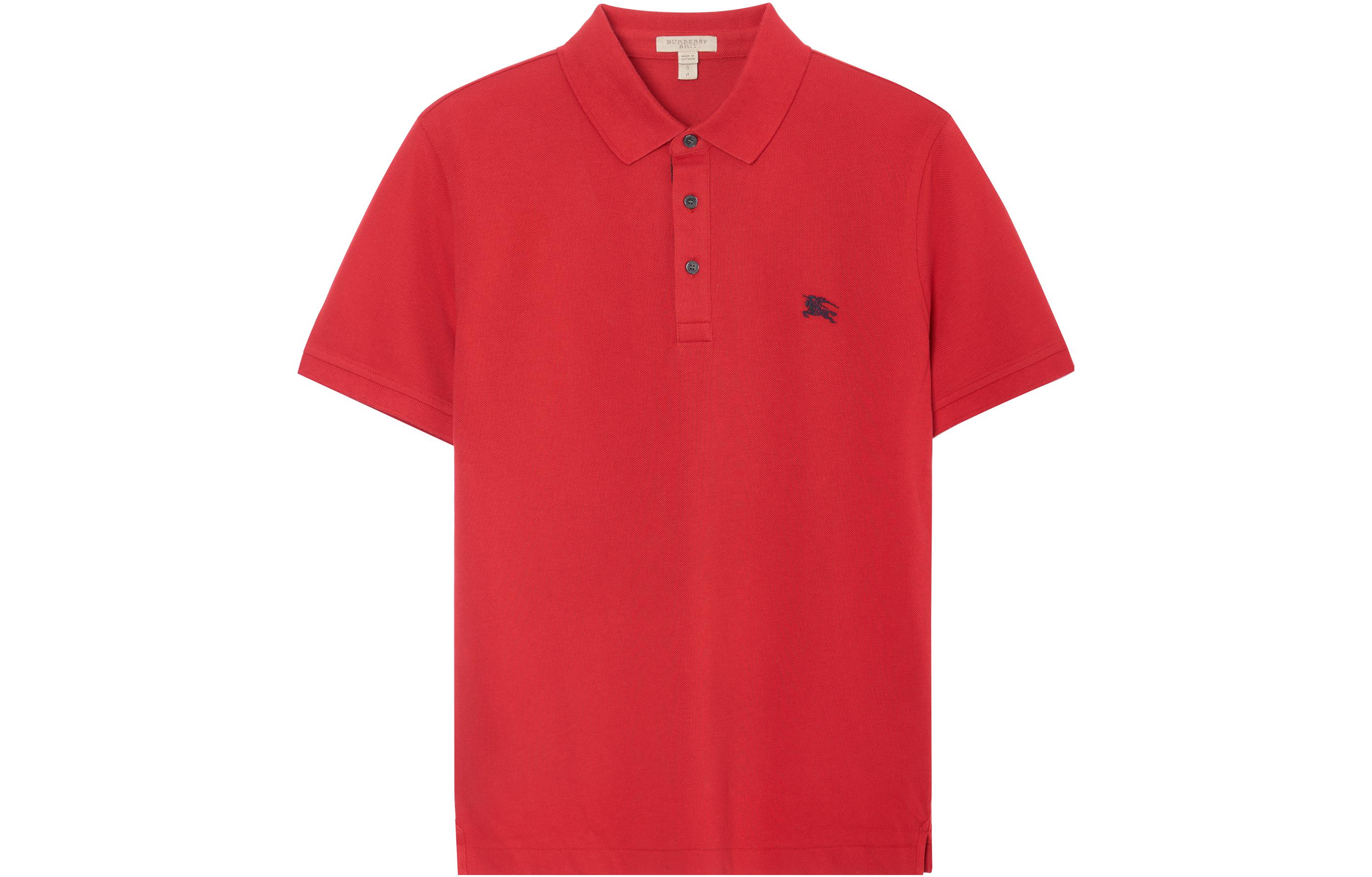Order 버버리 레드 로고 캐주얼 폴로 셔츠 40551261