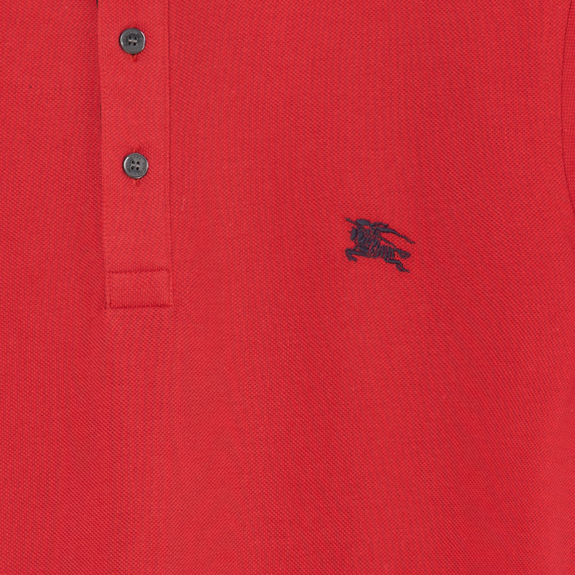 Shop 버버리 레드 로고 캐주얼 폴로 셔츠 40551261