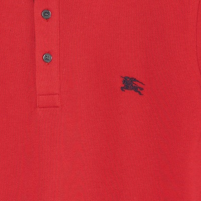 버버리 레드 로고 캐주얼 폴로 셔츠 40551261 Shop 버버리 레드 로고 캐주얼 폴로 셔츠 40551261