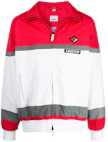 Burberry Red Reflective Patchwork Zip-Up Loose Jacket for Men 45590901 Burberry Red Reflective Patchwork Zip-Up Loose Jacket for Men 45590901