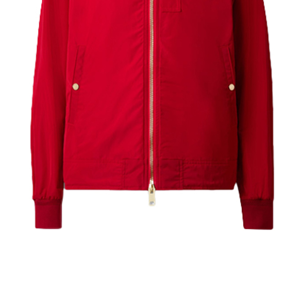 Burberry Red Solid Zip-Up Stand Collar Jacket 40561971 圖 7