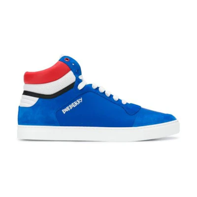 Burberry Reeth Blue Suede
