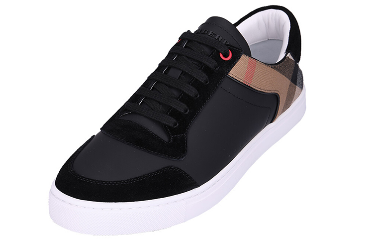 Burberry Reeth Sneaker Black Beige 圖 2