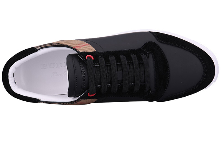Burberry Reeth Sneaker Black Beige 圖 3