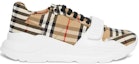 Order Burberry Regis Lelaki 'Coklat Putih Kotak Velcro Kasut Ayah' 8046826