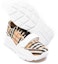 Purchase Burberry Regis Lelaki 'Coklat Putih Kotak Velcro Kasut Ayah' 8046826
