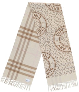 巴寶莉雙面可穿羊絨圍巾白色 Order 巴寶莉雙面可穿羊絨圍巾白色