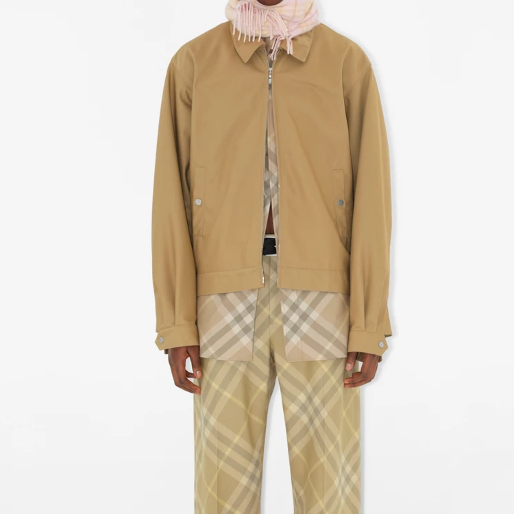 Burberry Reversible Check Cashmere Scarf Unisex Couple Style Pink 80832761 圖 6