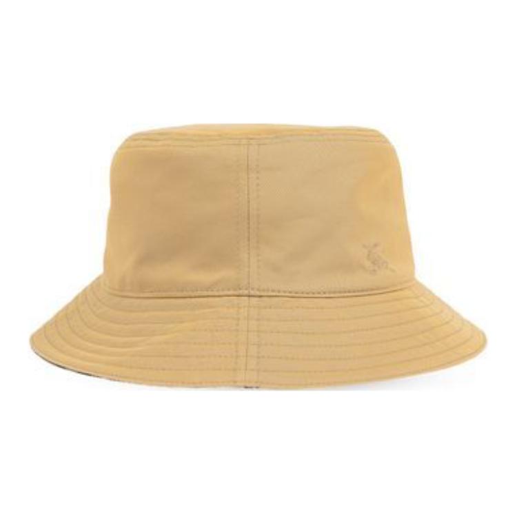 Burberry Reversible Check Cotton Bucket Hat Yellow -  Fashion Accessory 8089514B9307SPELLED