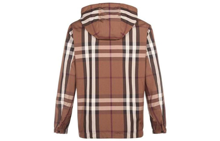 Burberry Reversible Check Hooded Jacket Deep Birch Brown 80369161 圖 3