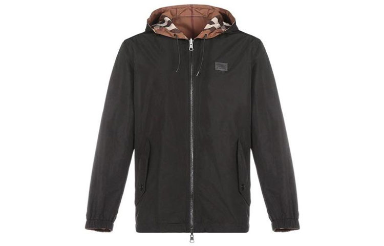 Burberry Reversible Check Hooded Jacket Deep Birch Brown 80369161 圖 4