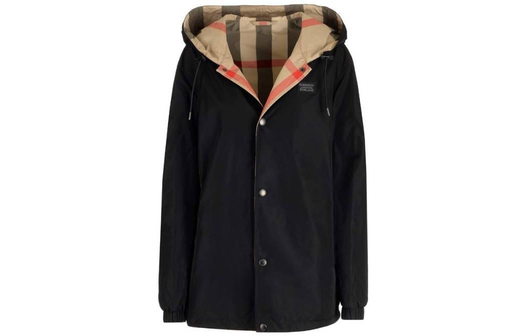 Burberry Reversible Check Hooded Jacket Multicolor 8044040